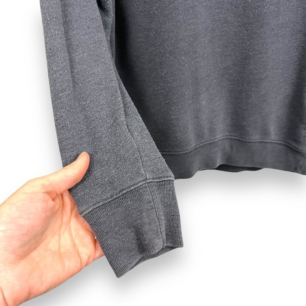 Victoria's Secret Sweatshirt Womens Extra Small Gray Love Pink Crewneck Y2K - Picture 4 of 8